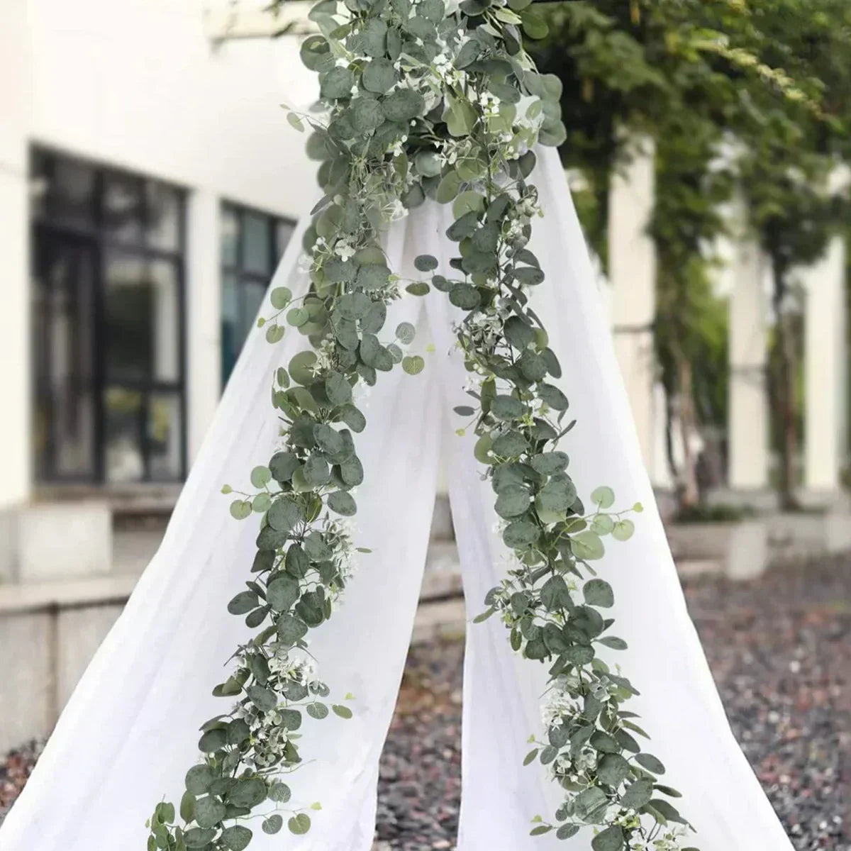 Sæt af Eucalyptus Guirlander | 2 Stykker | 180 cm | Naturlig Skønhed