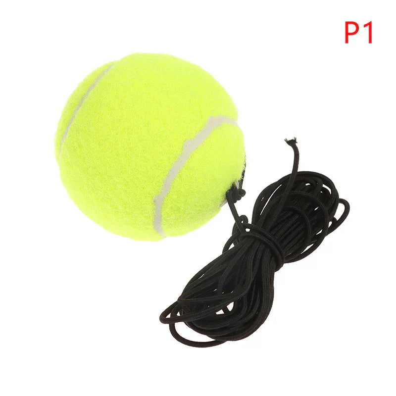 Självtränande tennis tränare med returball och snöre