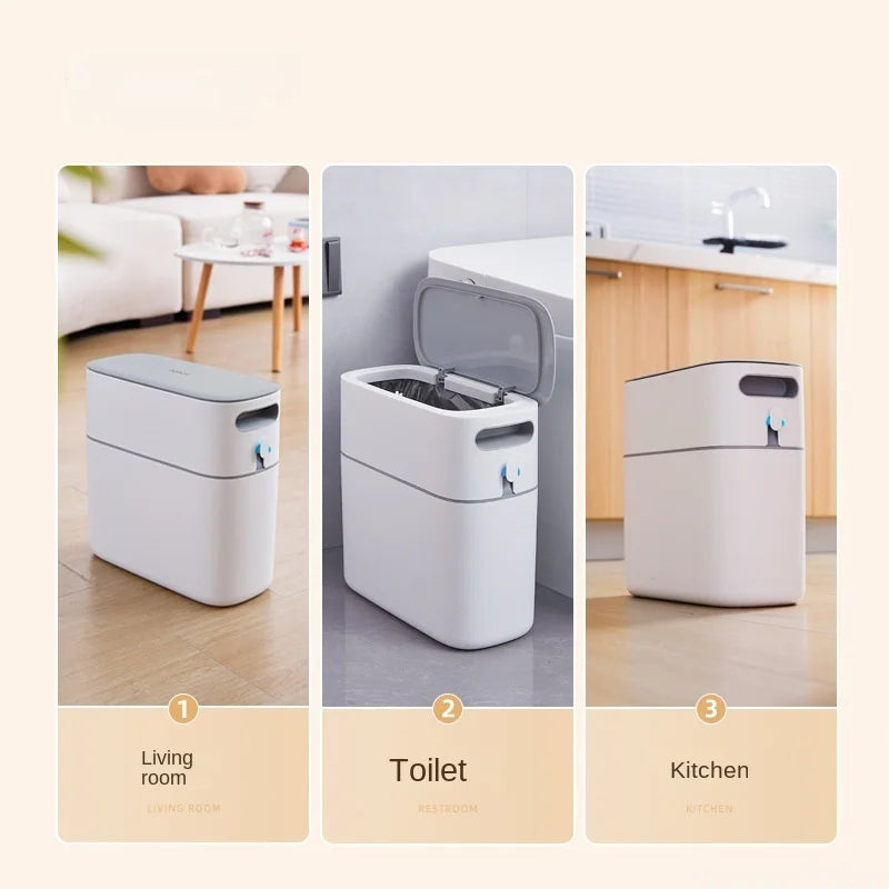 Smart Dispose automatisk inslagande papperskorg