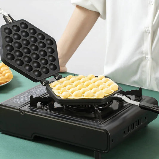 Non-stick bubbelvåffeljärn