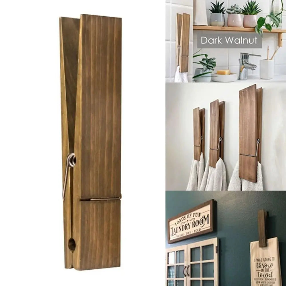 Elegant handduksklämma för stilfulla badrum – Lätt att montera