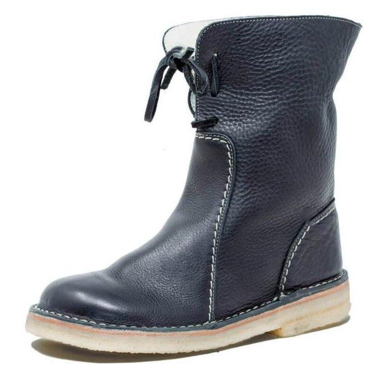 Vandtætte damesneakers til vinter med uldfor og fleece