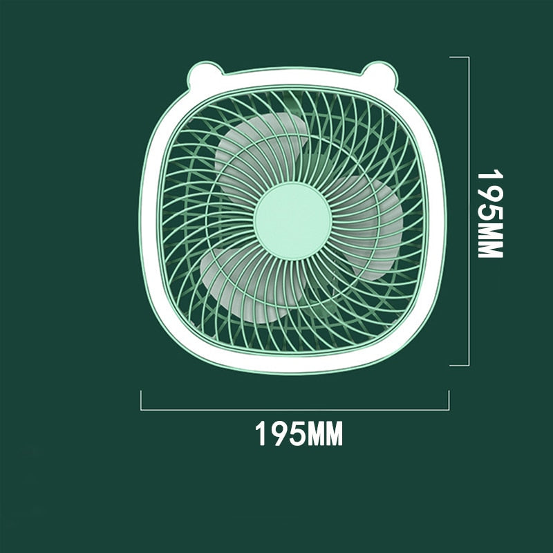 Kompakt Easy Mini Nattelygte USB Air Cooler