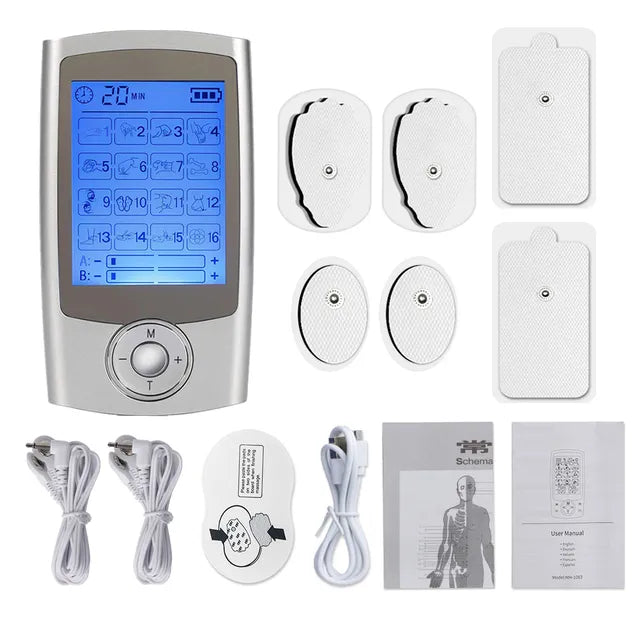 Elektrisk Massageapparat med 16 Programmer og Lang Batteritid