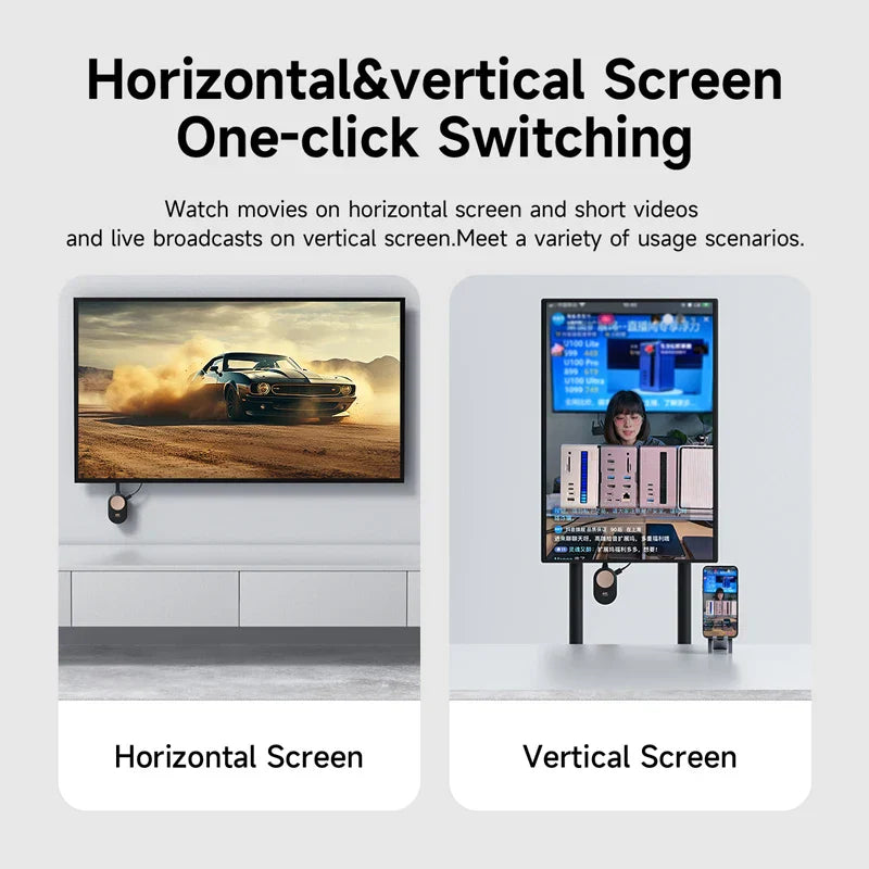 Trådløs Air Screen HDMI Display Dongle Adapter