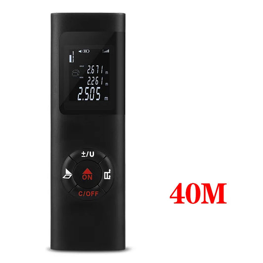 Mini Laser Afstandsmåler med USB Genopladelig