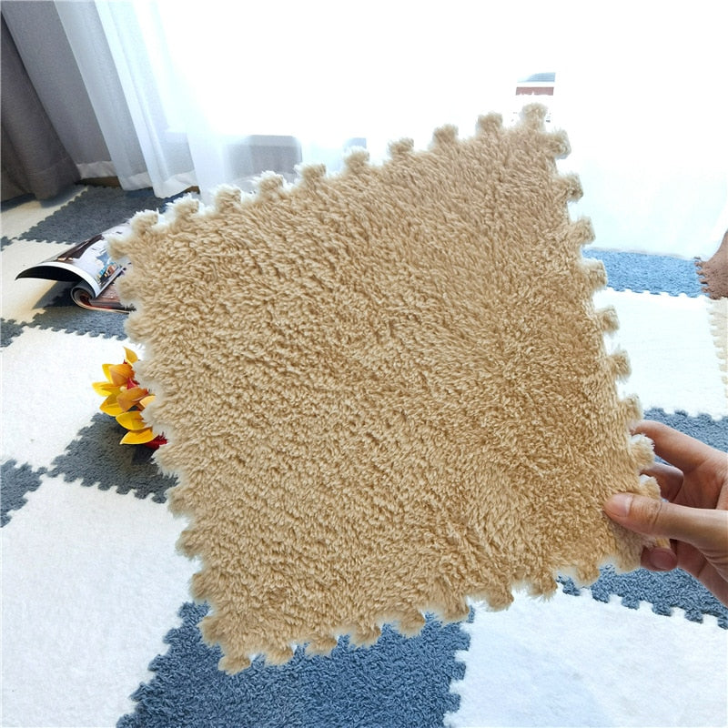 DIY Vinter Plush Puzzle Mat