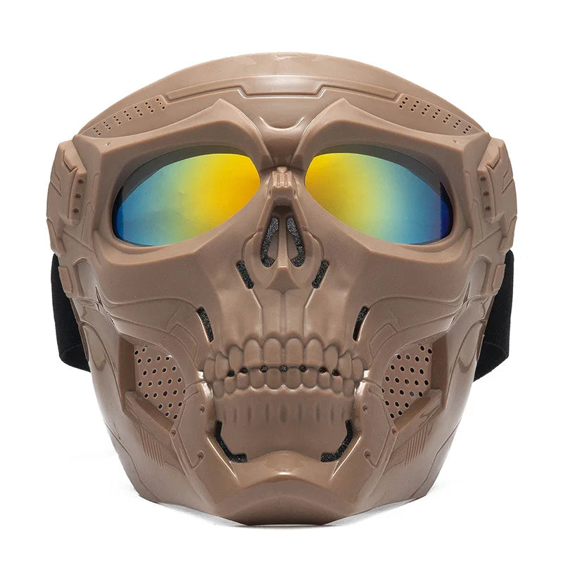 Skull Horror Off-Road Motorcykelmask