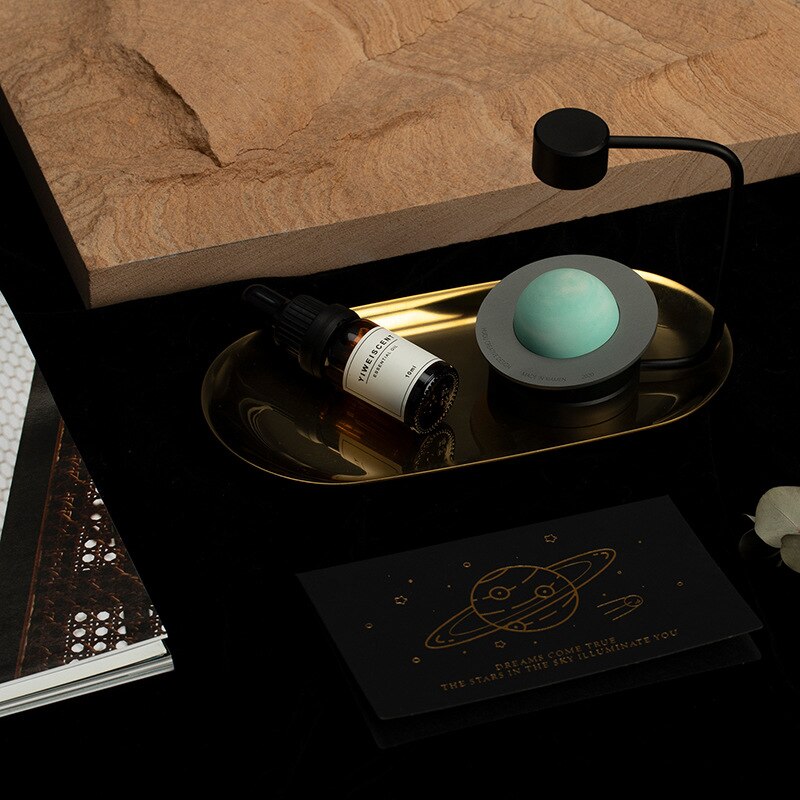 Levitating Saturn Livs Aromaterapi Hjem Deko