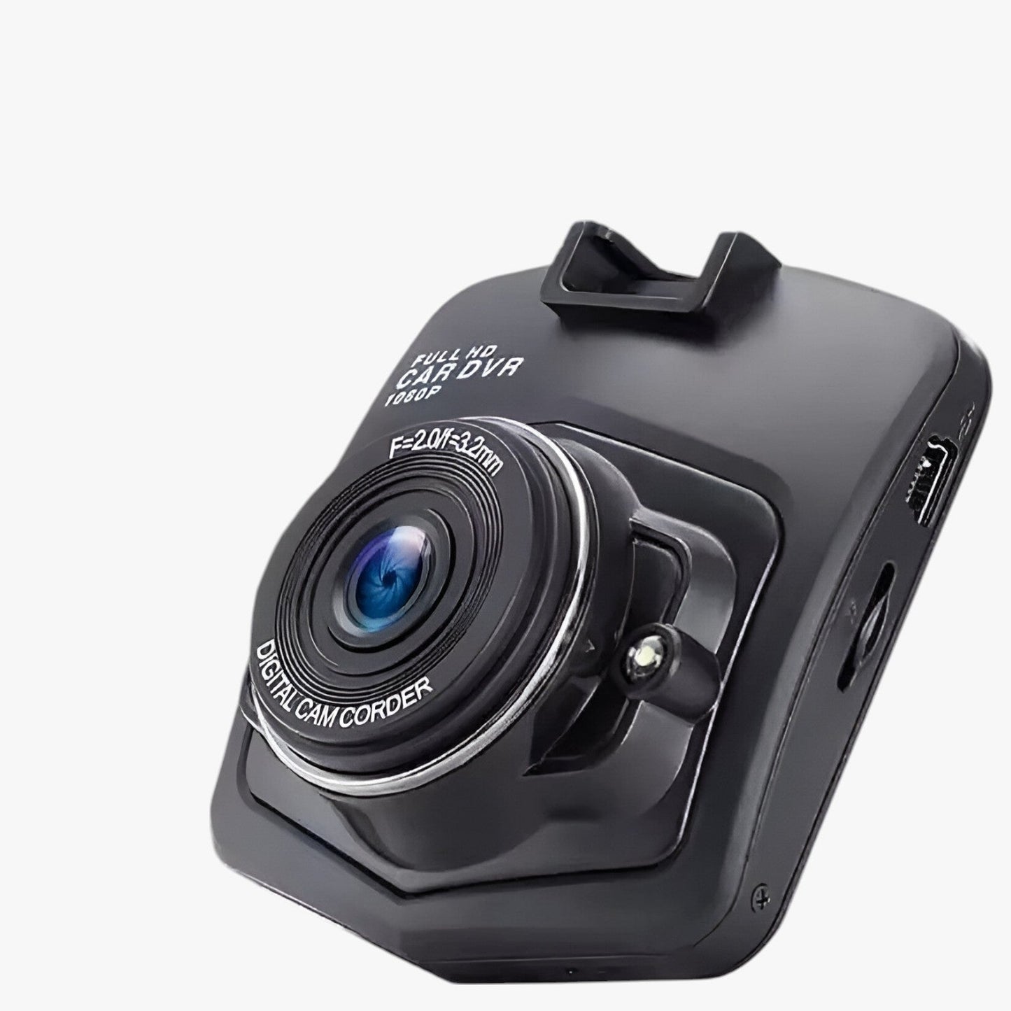 Kompakt 1080p HD Dashcam – Mörkerseende med loopinspelning
