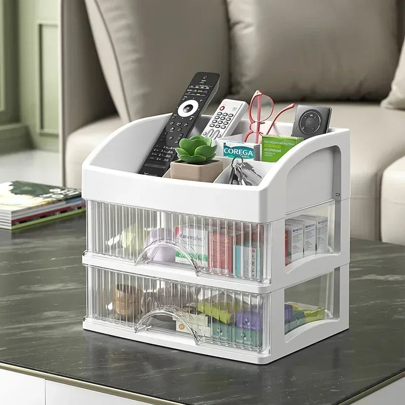 Gennemsigtig Makeup Organizer i Akryl - Klar Design