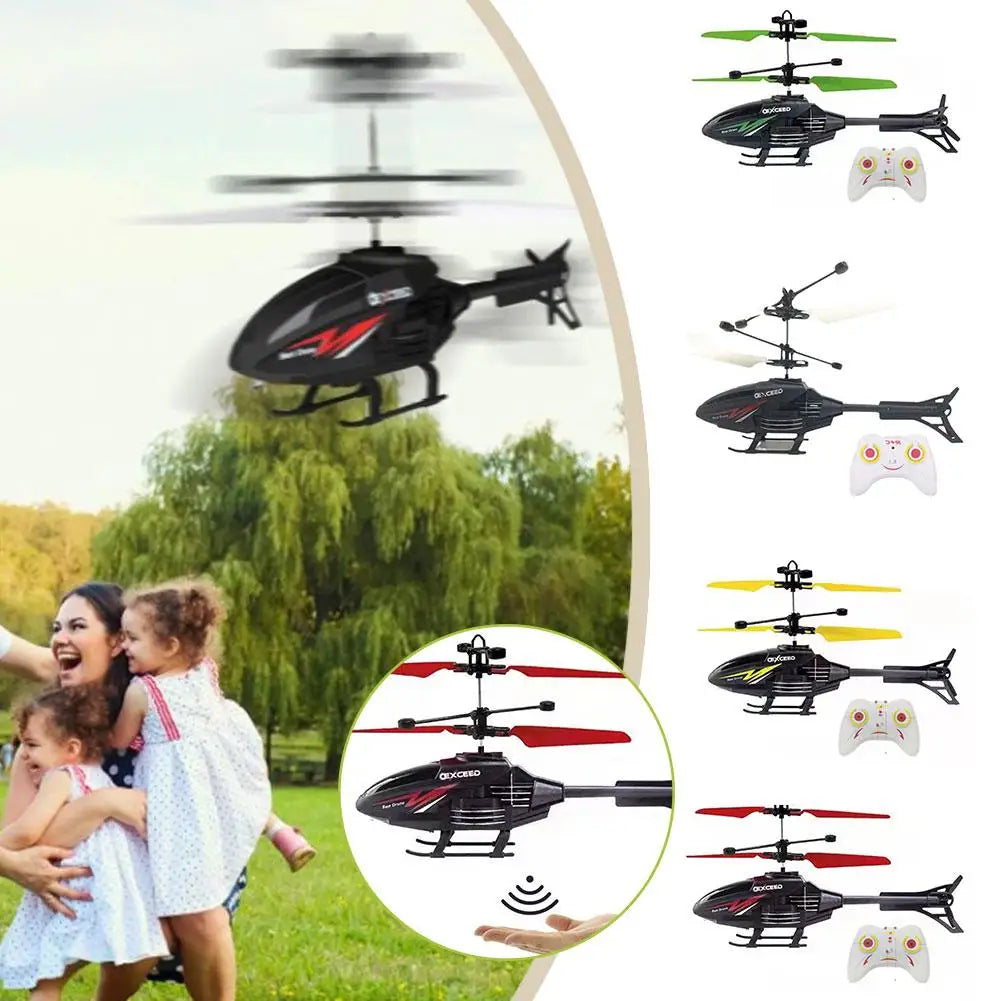 2-kanals RC helikopter – Uppladdningsbar leksak för barn