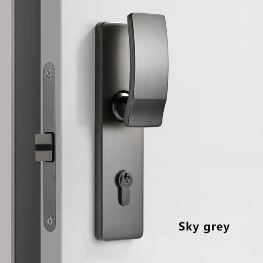 Modernt dörrhandtag med lås i lyxig design