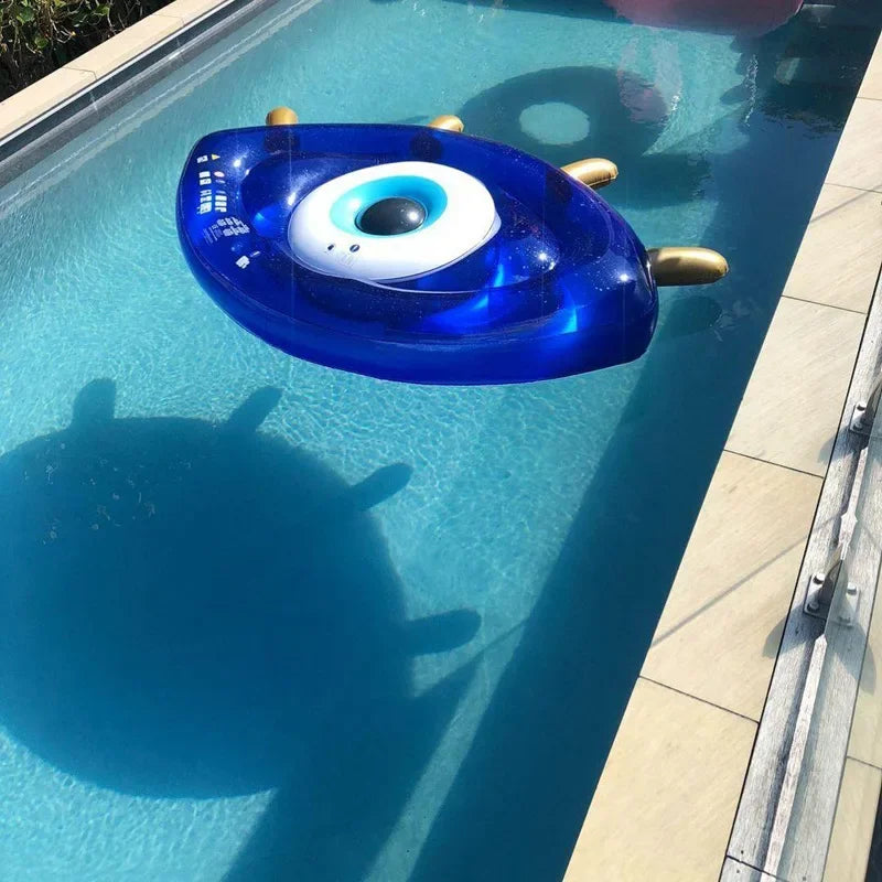 Gigantisk Uppblåsbar Ögonfrans – Unik Lekmatta för Sommarunderhållning