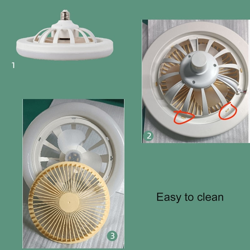 Fjernbetjening Loftventilator Lampe