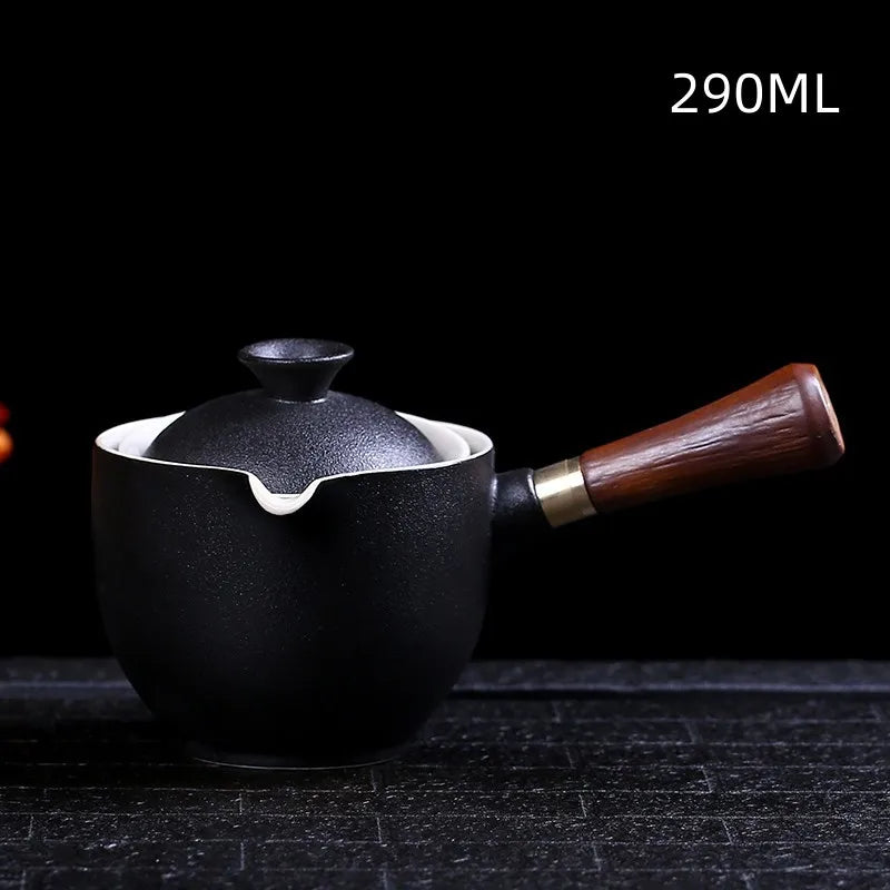 Traditionel Harmoni Keramisk Drejelig Teapot