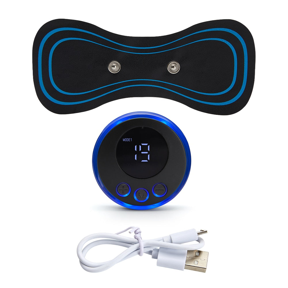 Bärbar elektrisk nackmassager - Bli av med spänningar