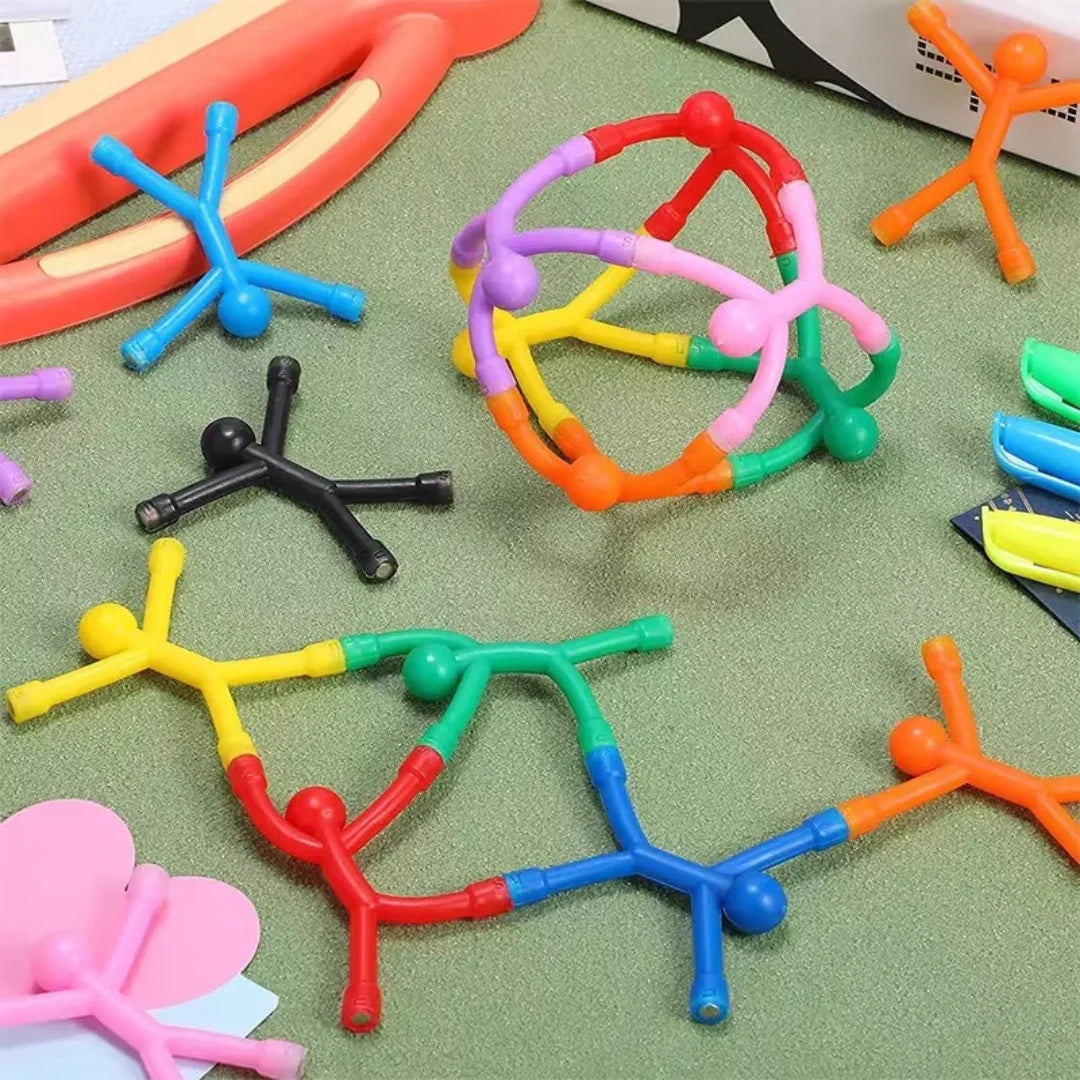 Magnetiska lekfigurer för kreativ lek och motorik