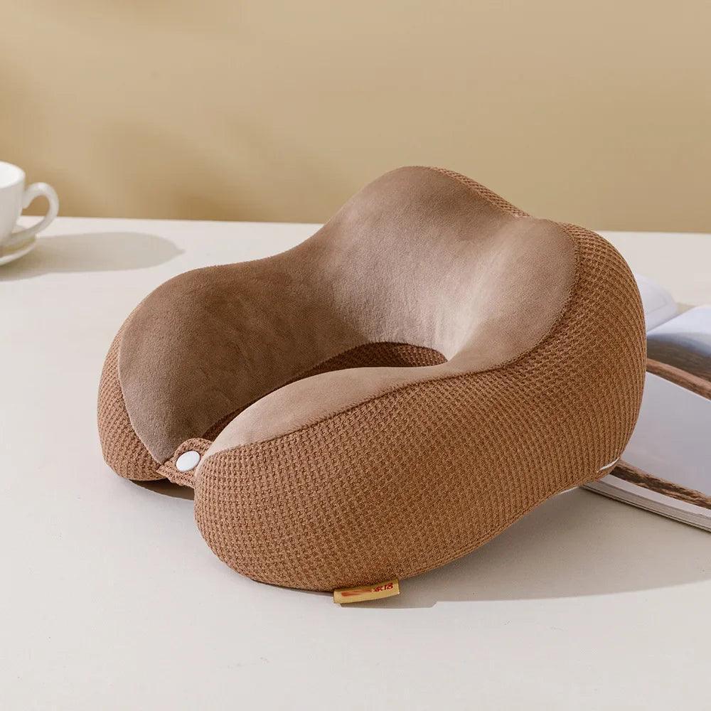 Resekudde med Memory Foam - Ultimat Komfort för Nacken