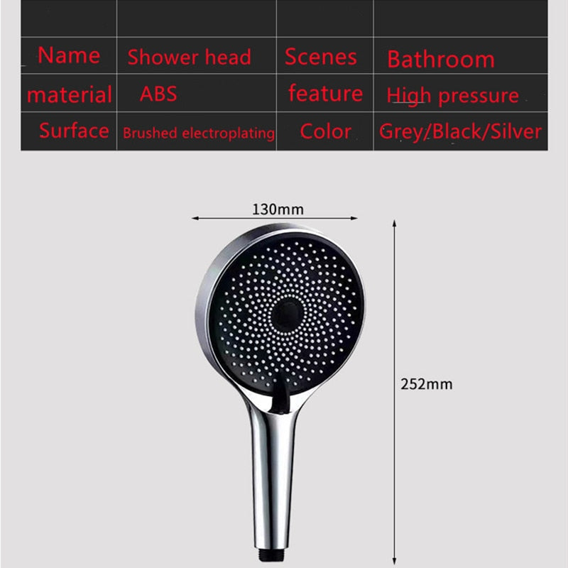 Justerbar Stort Brusehoved – Galaxy Model