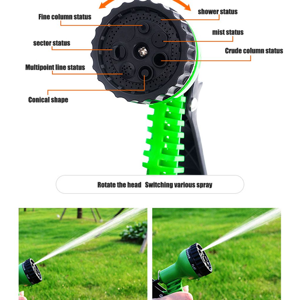 Easy Flow Udvidelig Have Slange Sprøjte Pistol