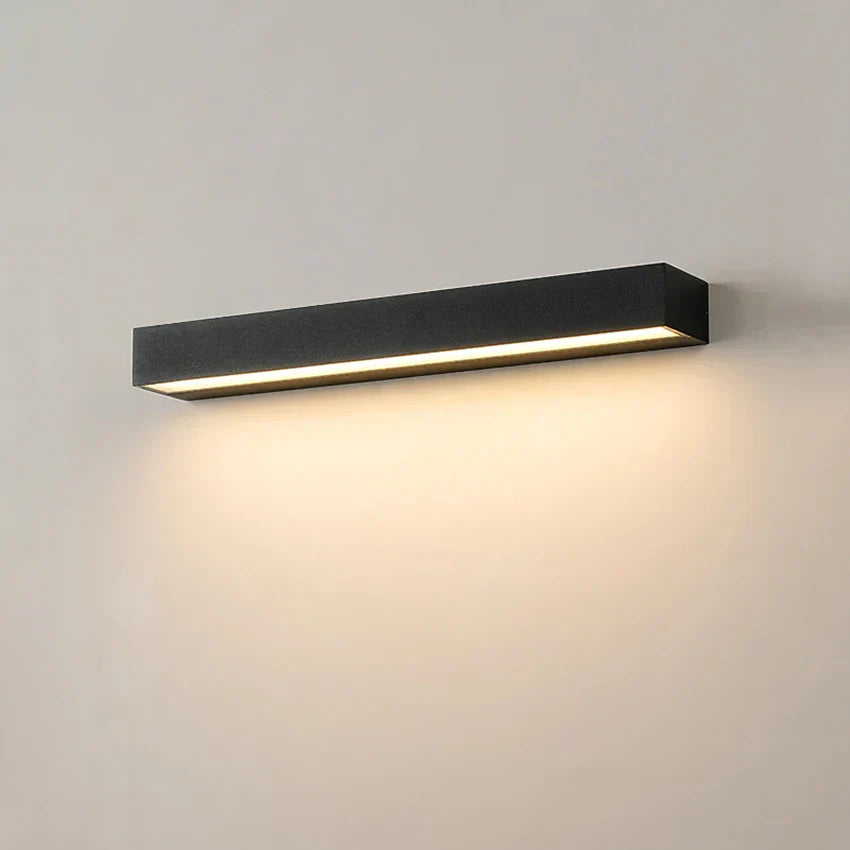 Stilren Utomhusvägglampa med LED-Belysning