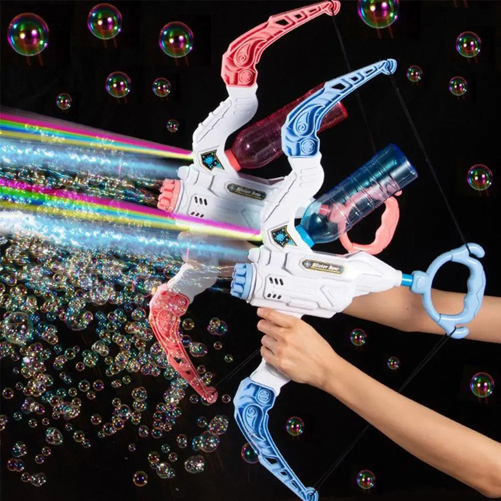 Sagoaktig bubbelbåge: Automatisk bubbellek för barn