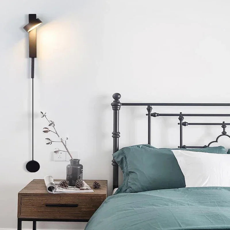 Moderne LED Væglampe med Elegant Design og Praktisk Funktion