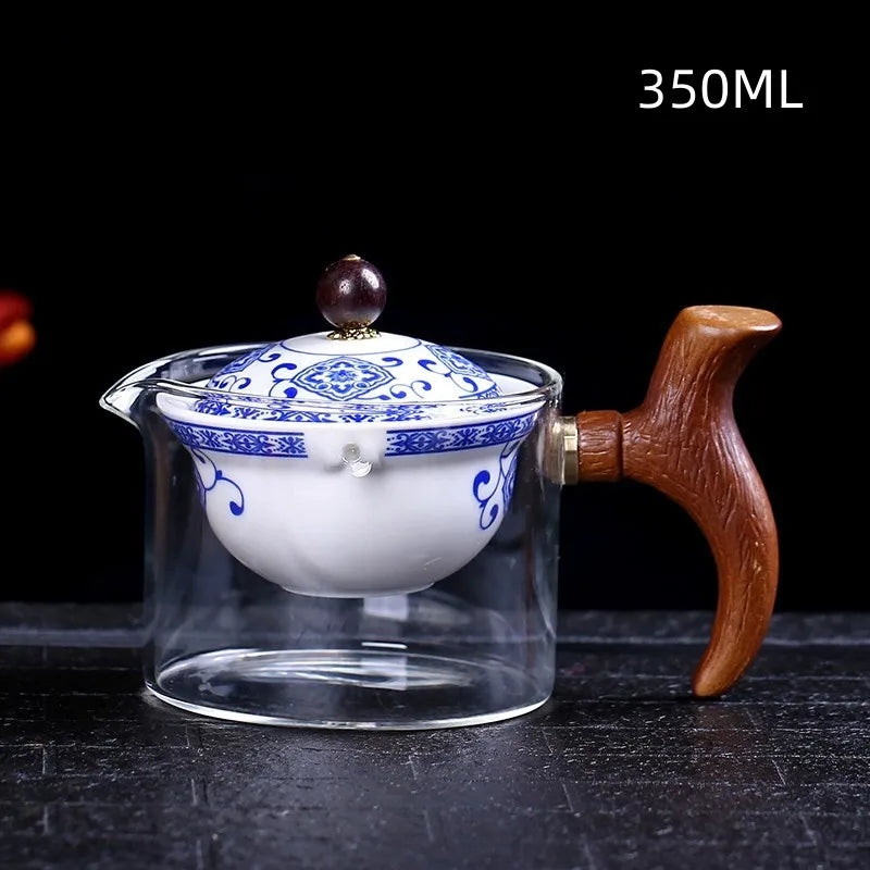 Traditionel Harmoni Keramisk Drejelig Teapot