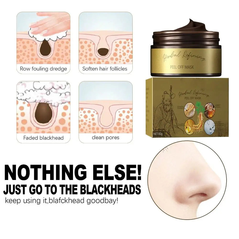 Svart Te Ansikts Peel-off Mask