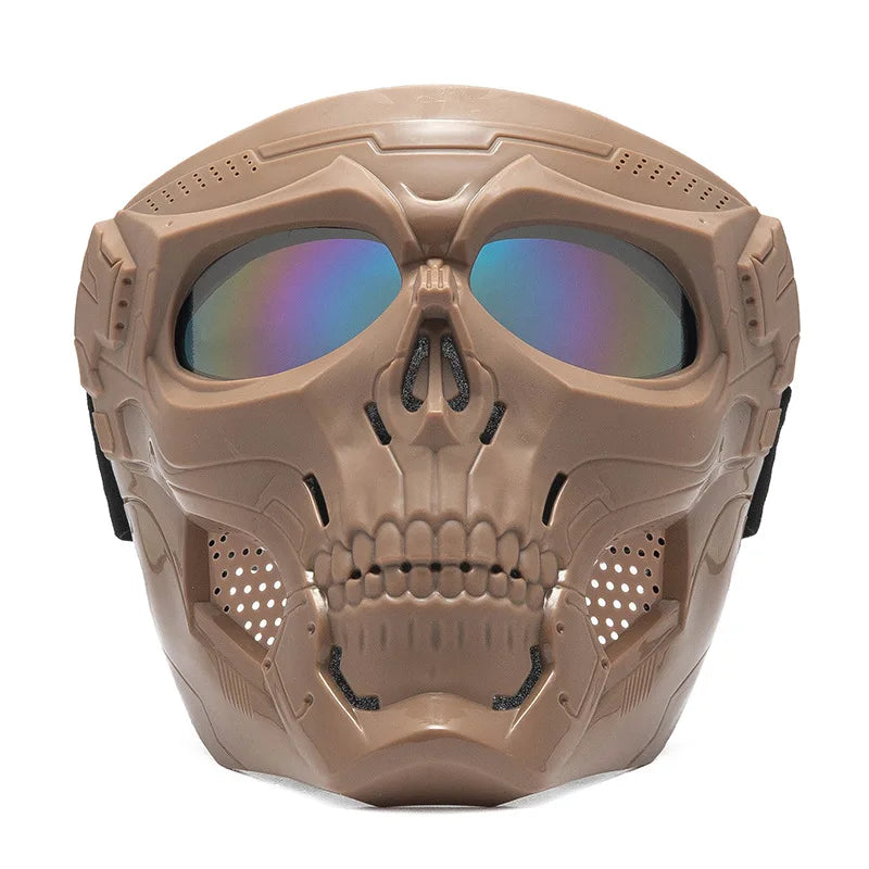 Skull Horror Off-Road Motorcykelmask