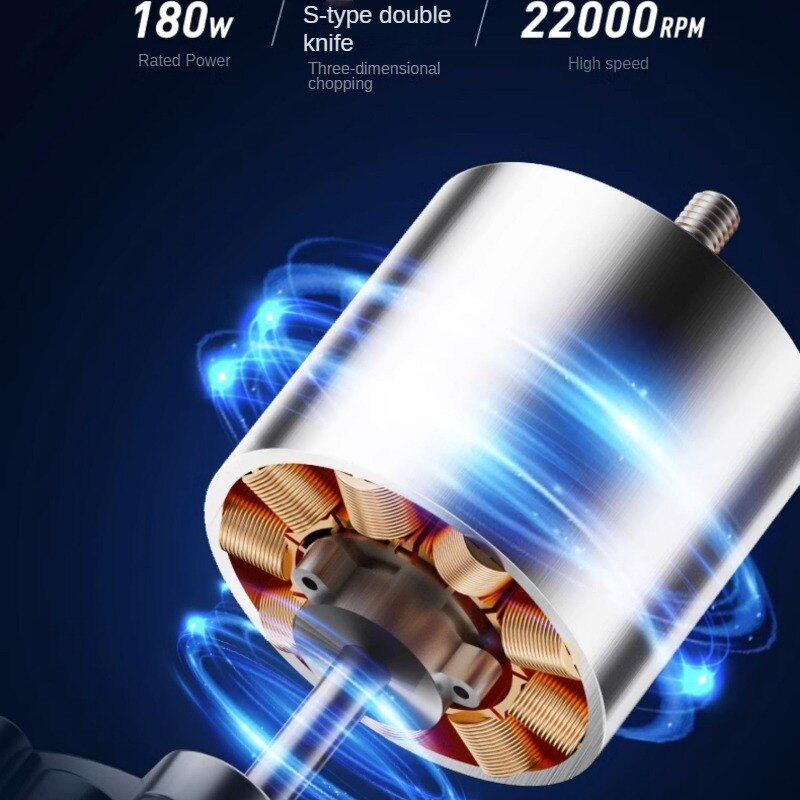 Turbo Elektrisk Bærbar Grinder