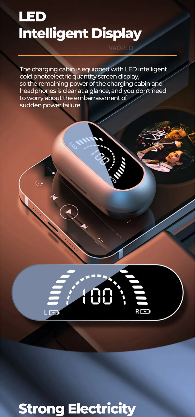 Bluetooth Hörsnäcka med öronsnäcka