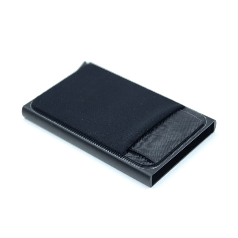 Smart RFID Beskyttet Automatisk Tegnebog med Pop-Up Funktion