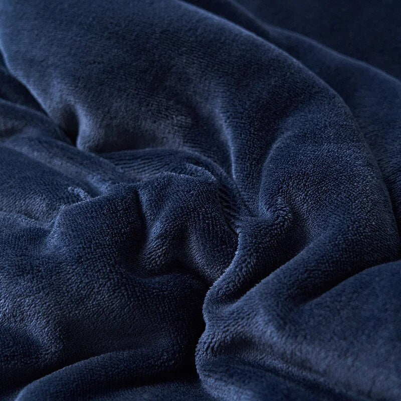 LuxeWool - Vändbar fleecfilt för soffa eller säng