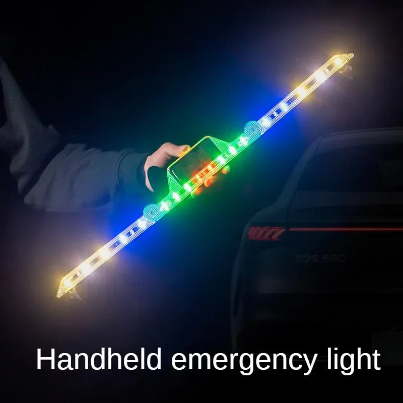 Solar LED Strobe Nødlys Anti-Kollision Advarselslampe