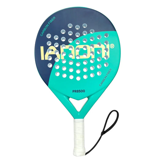 Letvægts Carbon Padel Bat med EVA Memory Skum Kerne og Taske