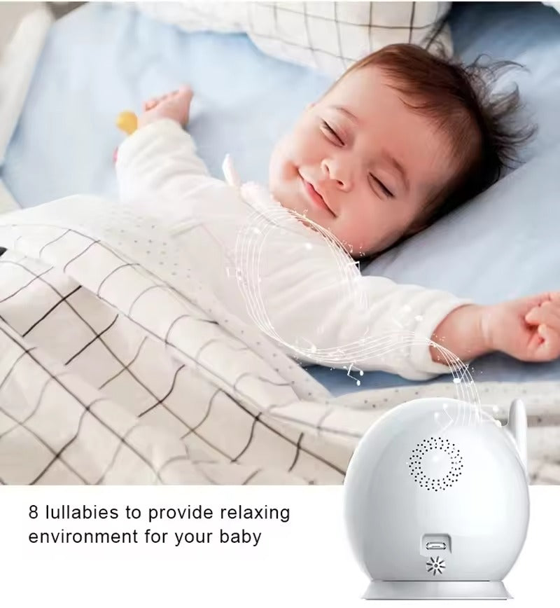 Babyvakt med HD-kamera, mörkersyn och app-kontroll