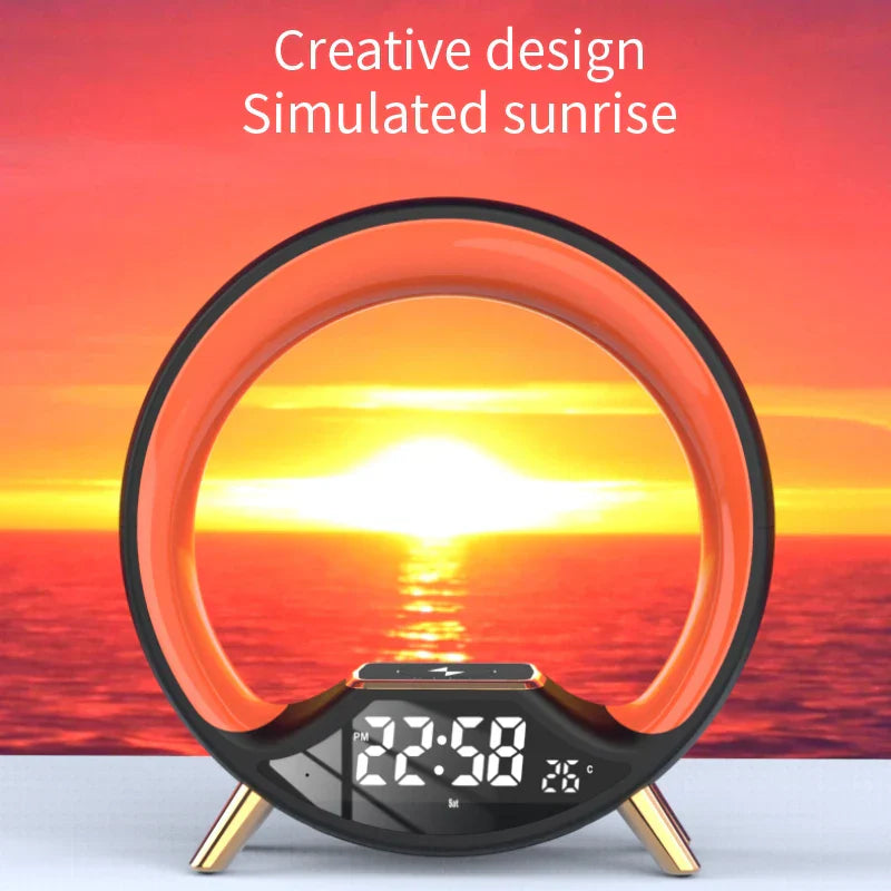 Ultimate Bedroom Atmosphere Multifunktionel Højttaler Nat Lampe