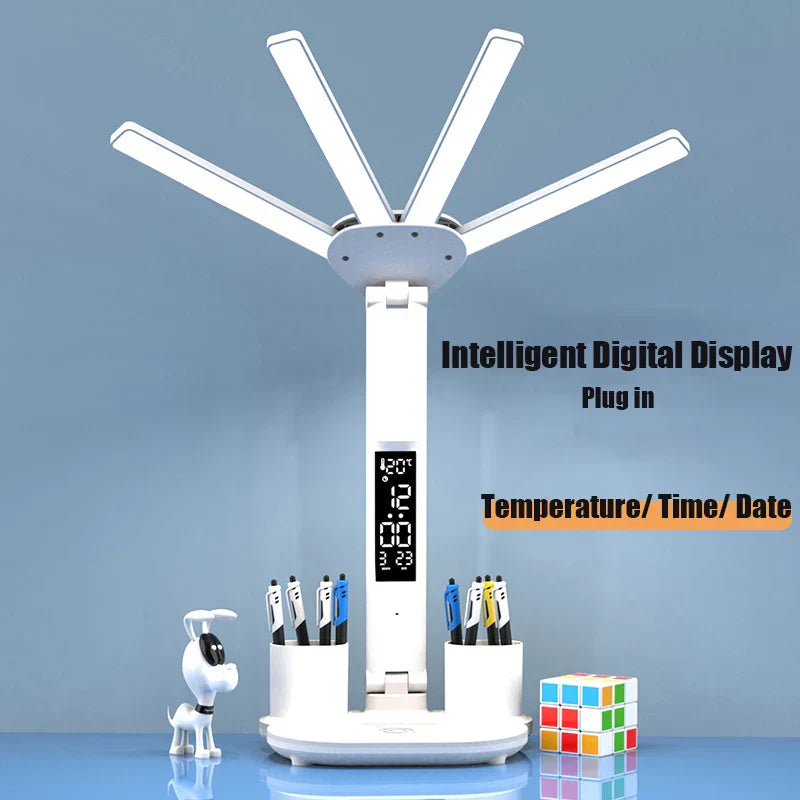 3i1 Multifunktionel Fire-Hoved Smart Bordlampe