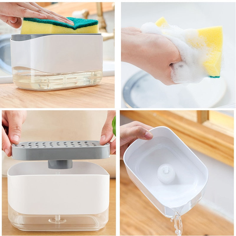 Push Style Kit Opvaskemiddel Dispenser