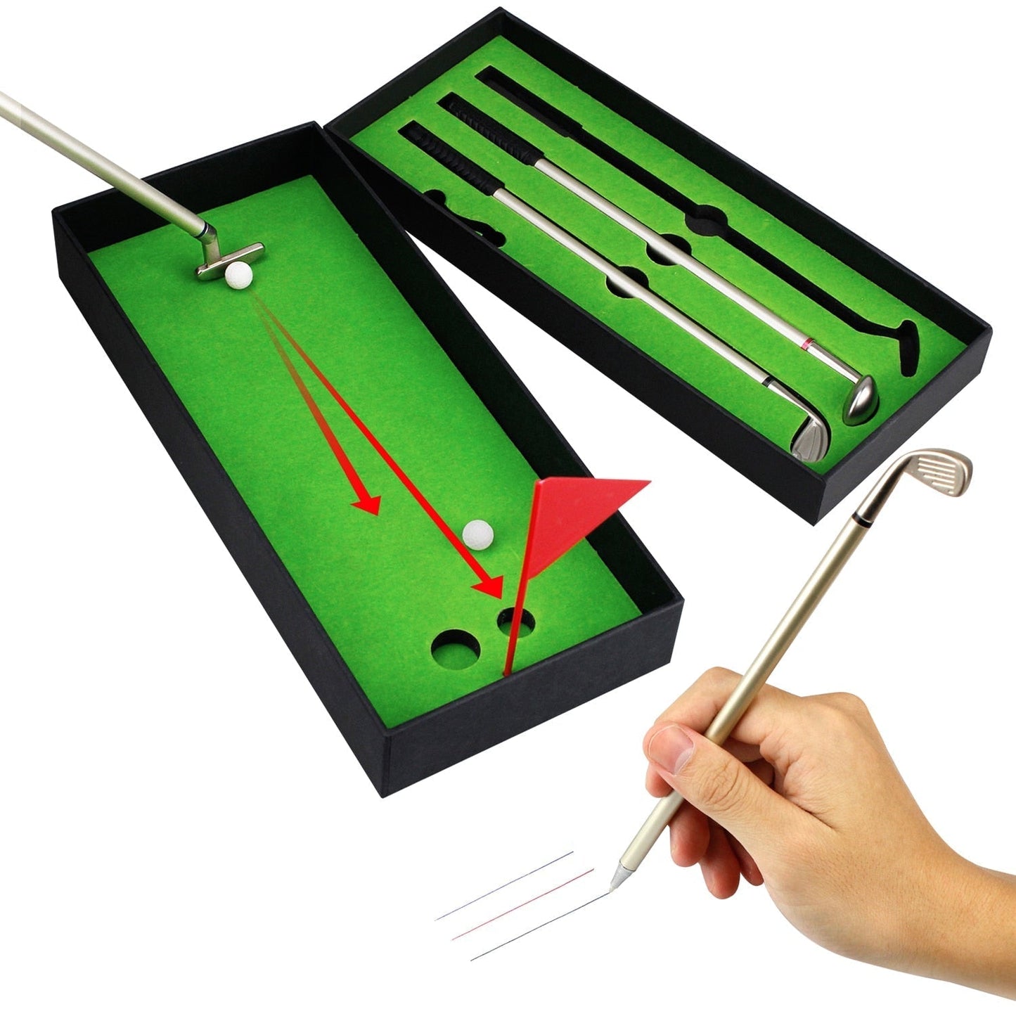 Mini Golf Kalligrafi Sæt med Stift - Zentronix