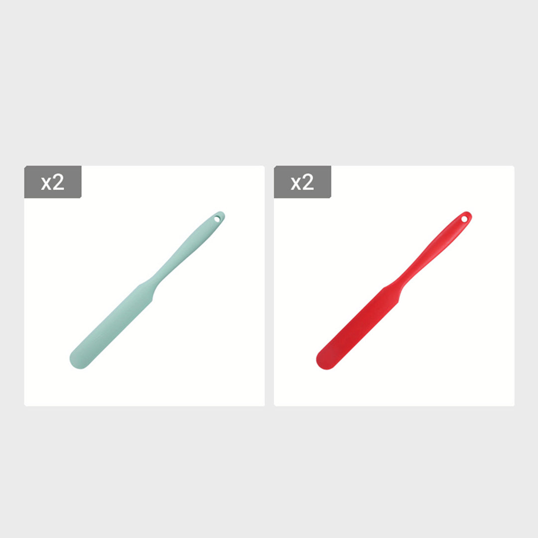 Varmebestandig Silikonespatel til Bagning og Dekoration