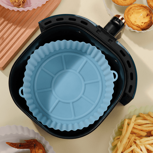 Återanvändbar Airfryer Silikonform - Enkel Rengöring & Non-stick