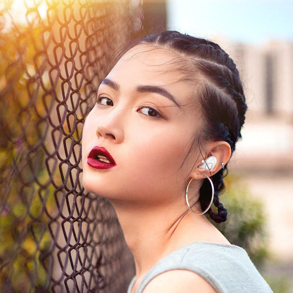 Trådløse Bluetooth Øretelefoner, Mini, Usynlige, Enkelt In-Ear