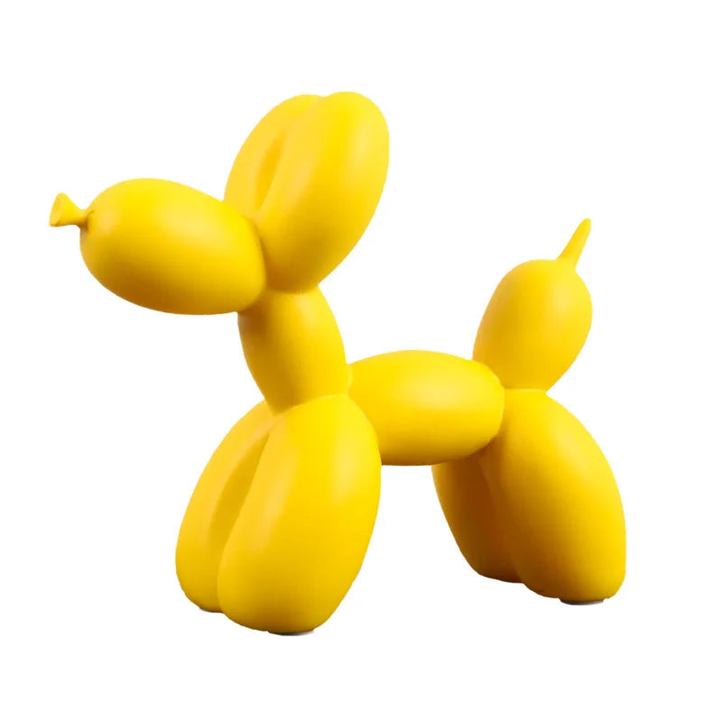 Moderne Ballon Hund Figur - Skandinavisk Stil og Charme