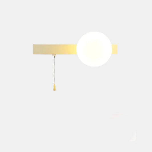 Elegant glasvägglampa – Skapa mysig stämning med mjukt ljus