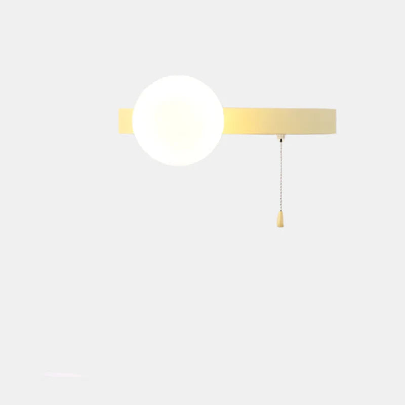 Elegant glasvägglampa – Skapa mysig stämning med mjukt ljus