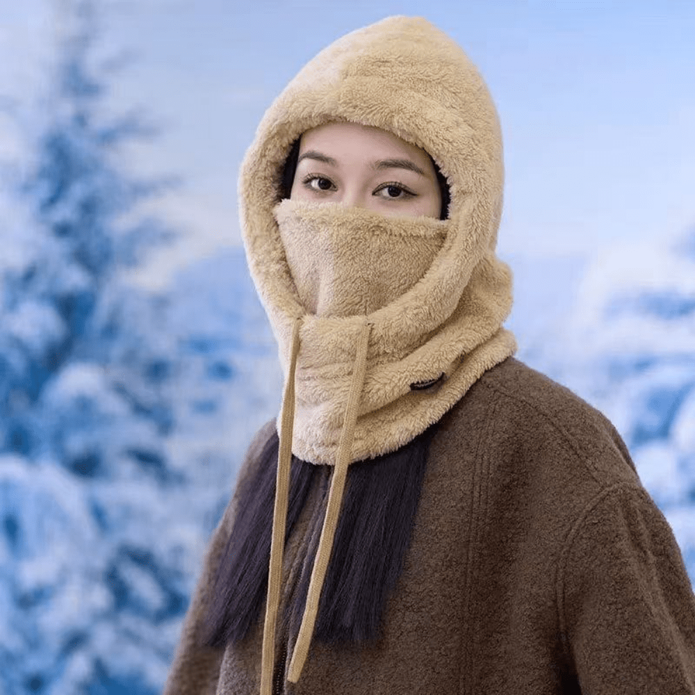 Vindavvisande Fleecemask Balaclava för Vinterskydd