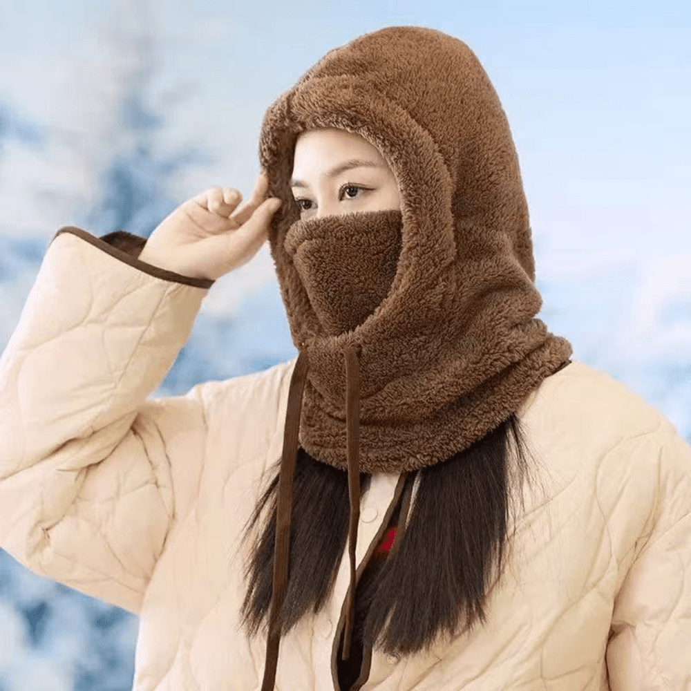 Vindavvisande Fleecemask Balaclava för Vinterskydd